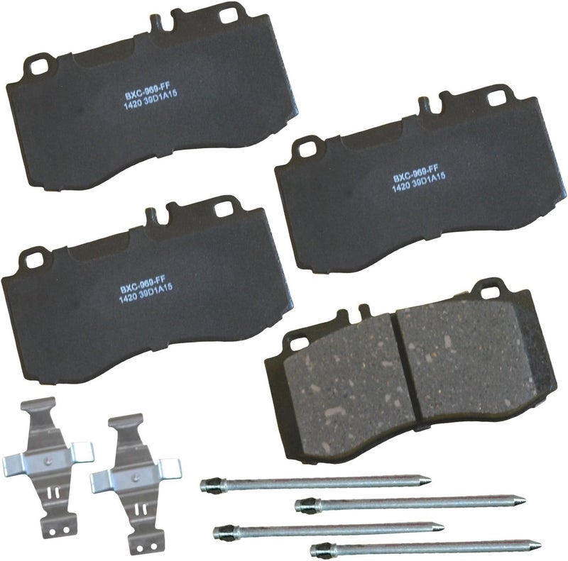 Bendix Premium SBC1420 Ceramic Front Brake Pads for Mercedes-Benz E550 2011-2010, E550 2016-2015 - Image 1